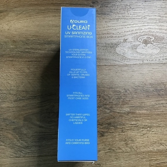 New Aduro Phone UV Light Sanitizing Smartphone Box Germ Virus Killing Wh… - Picture 4 of 6